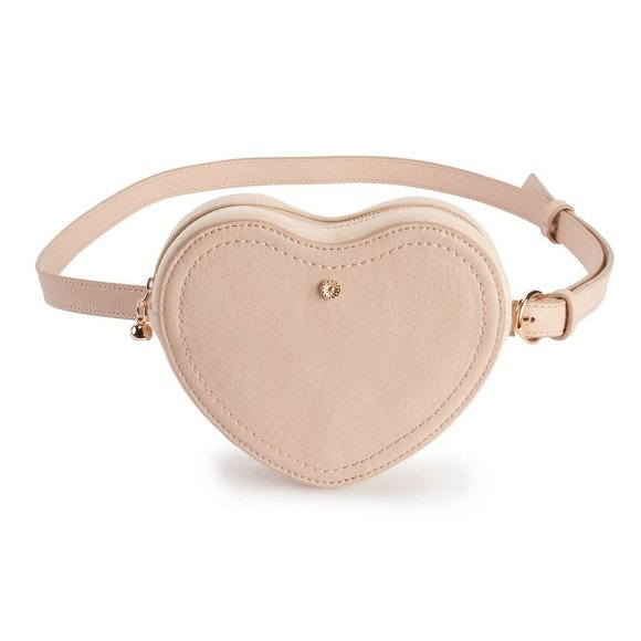 heart shaped fanny pack